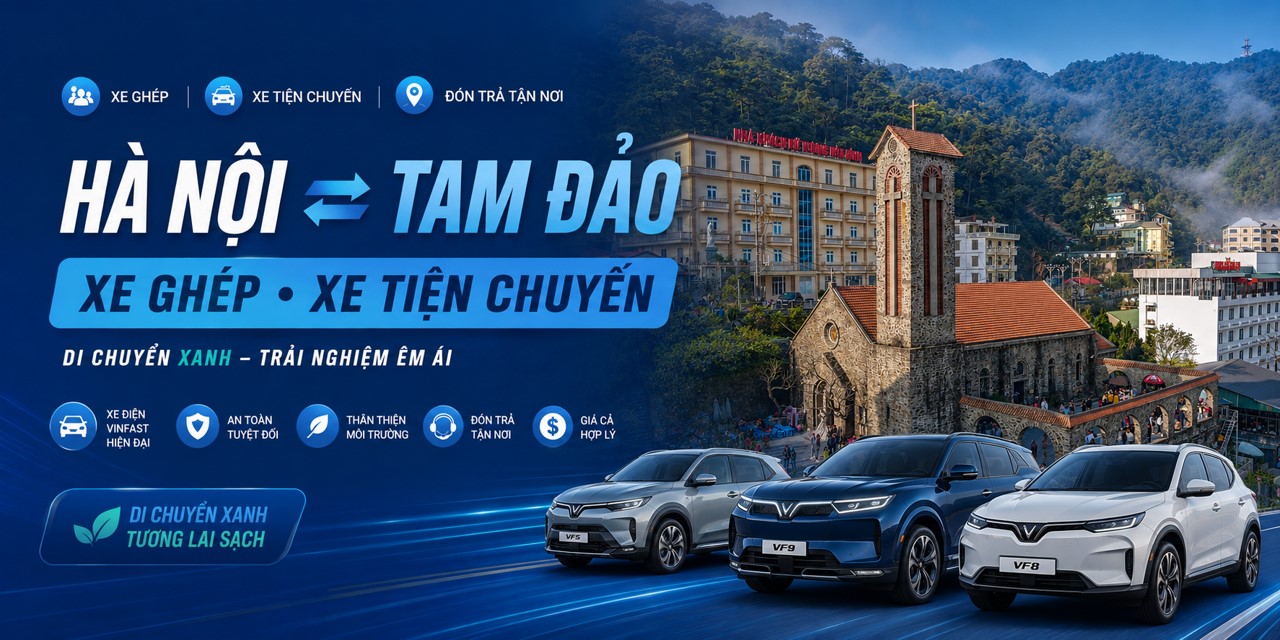 xe ghép tam đảo
